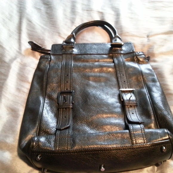 Authentic Burberry Handbag - 17" by 16" - Picture 2 of 8